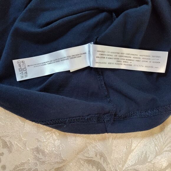 Rebar Strong Block Logo SS Ariat T-shirt Navy Blue sz XL - Picture 4 of 7